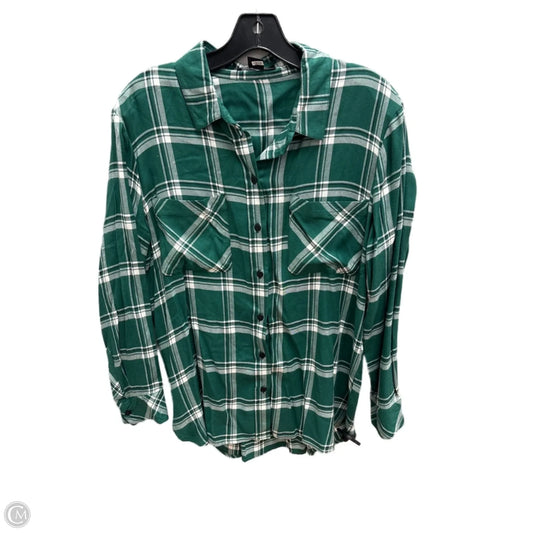 Top Long Sleeve By Sanctuary In Green, Size: L