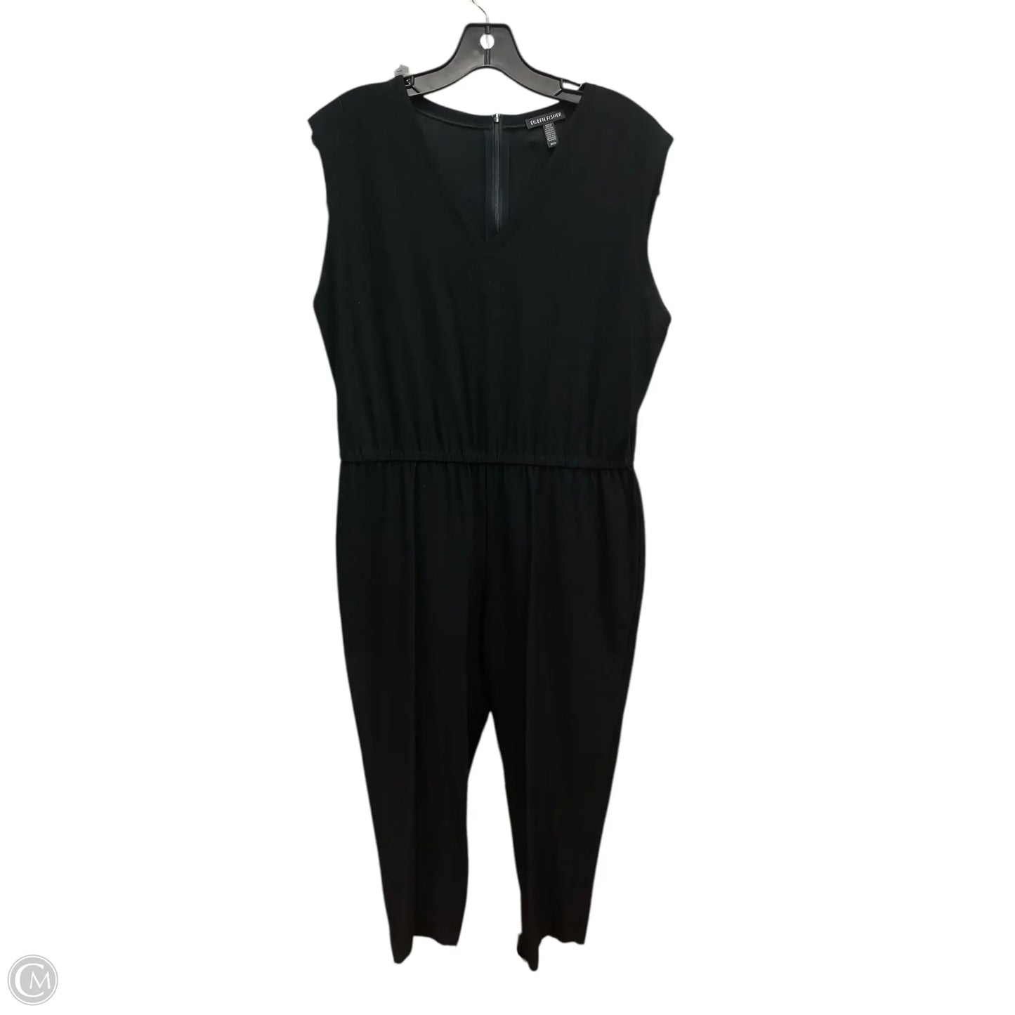 Jumpsuit By Eileen Fisher In Black, Size: M