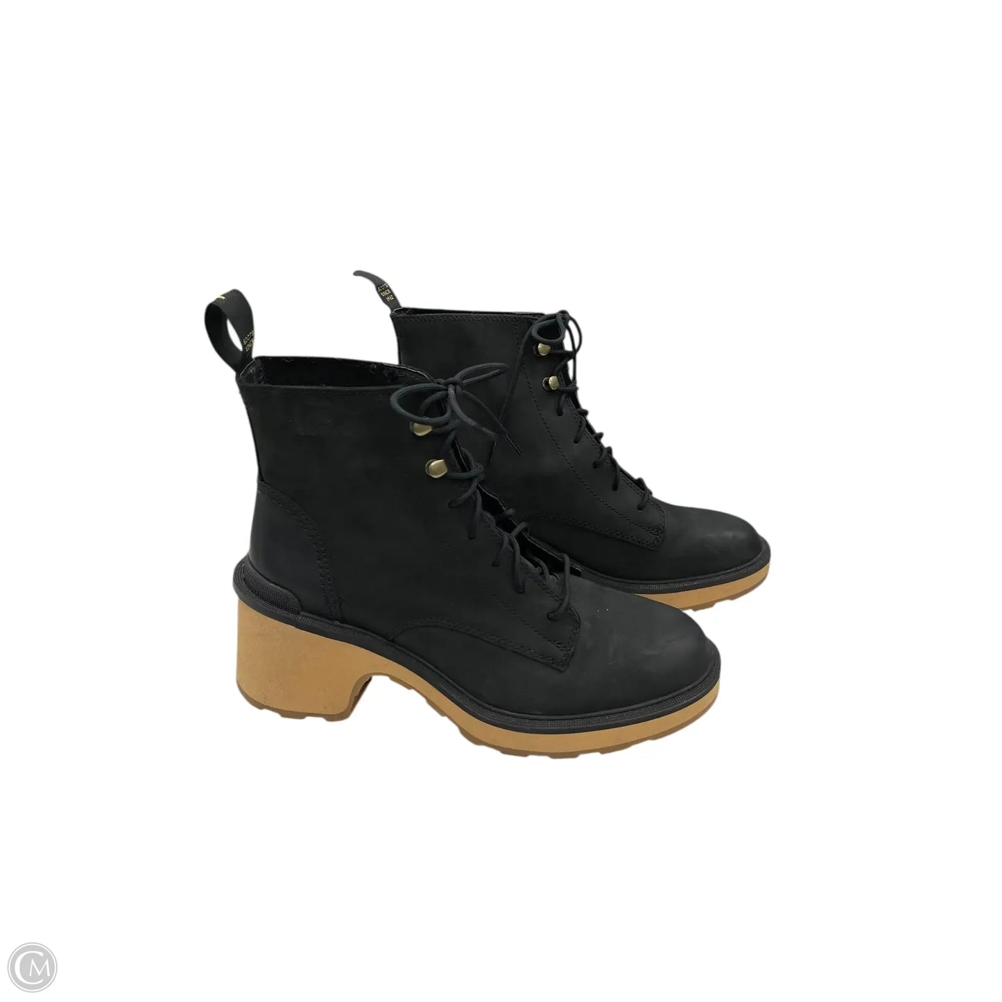Boots Ankle Heels By Sorel In Black, Size: 8.5