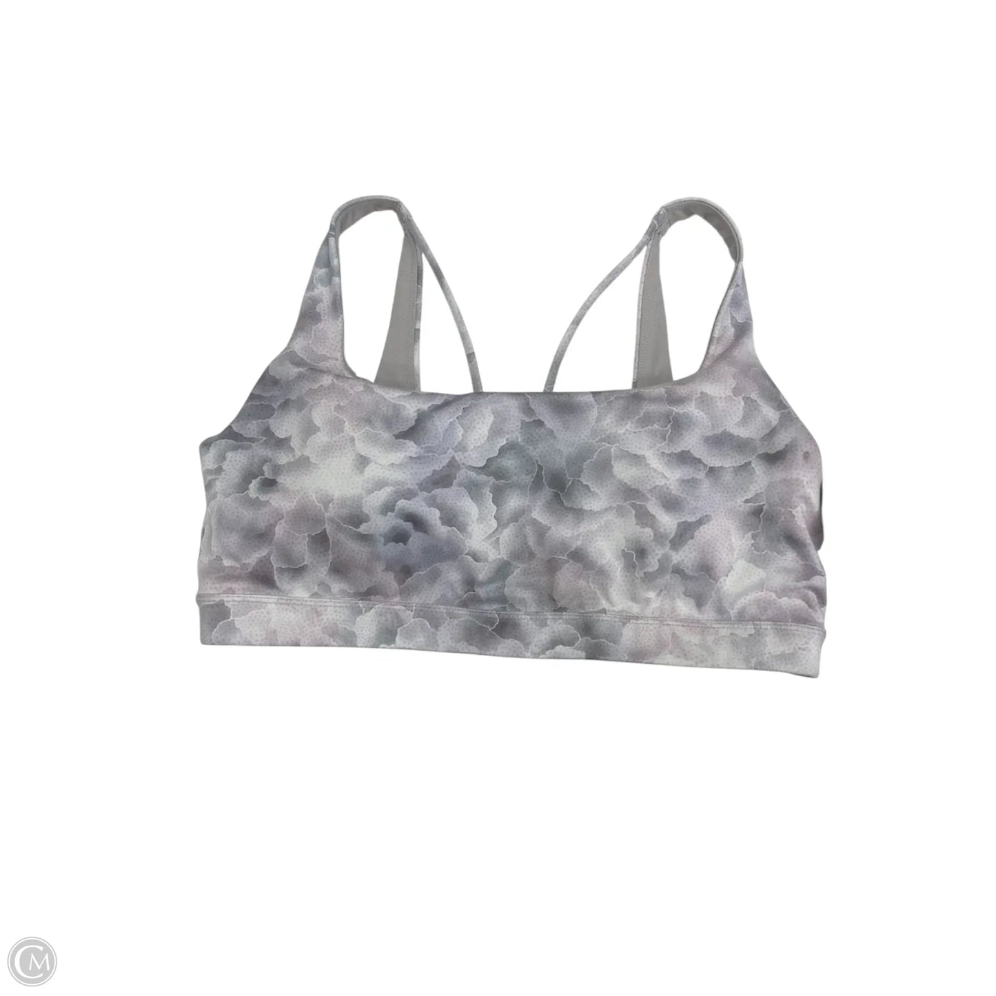 Athletic Bra By Athleta In Grey, Size: Xl