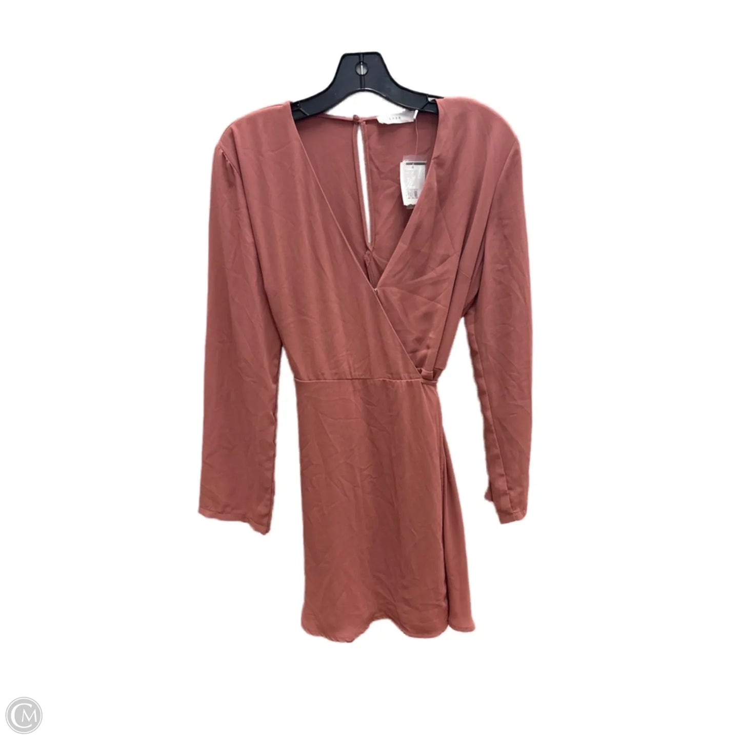 Dress Casual Short By Lush In Orange, Size: M