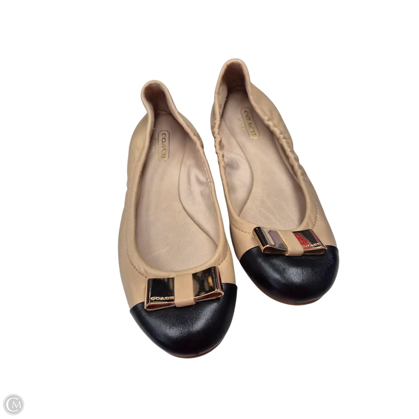 Shoes Designer By Coach In Tan, Size: 6.5