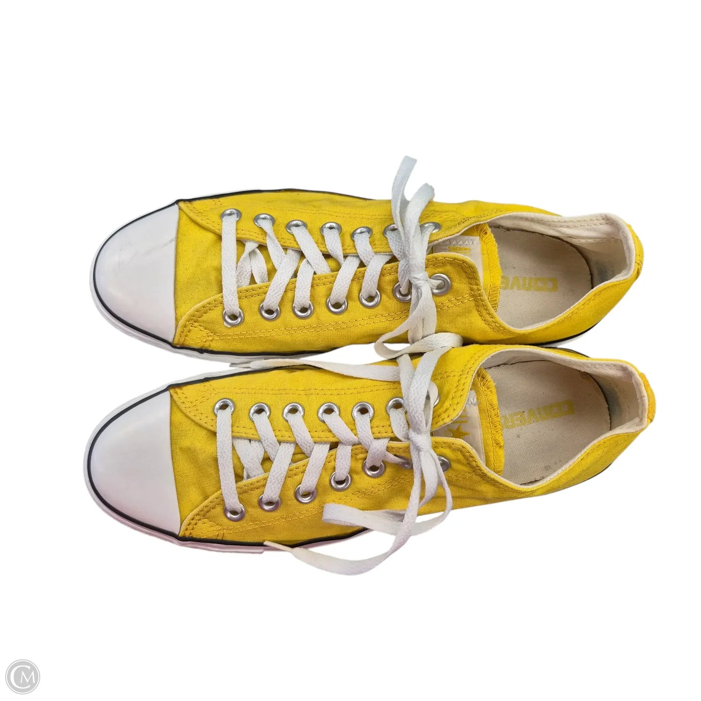 Shoes Sneakers By Converse In Yellow, Size: 12