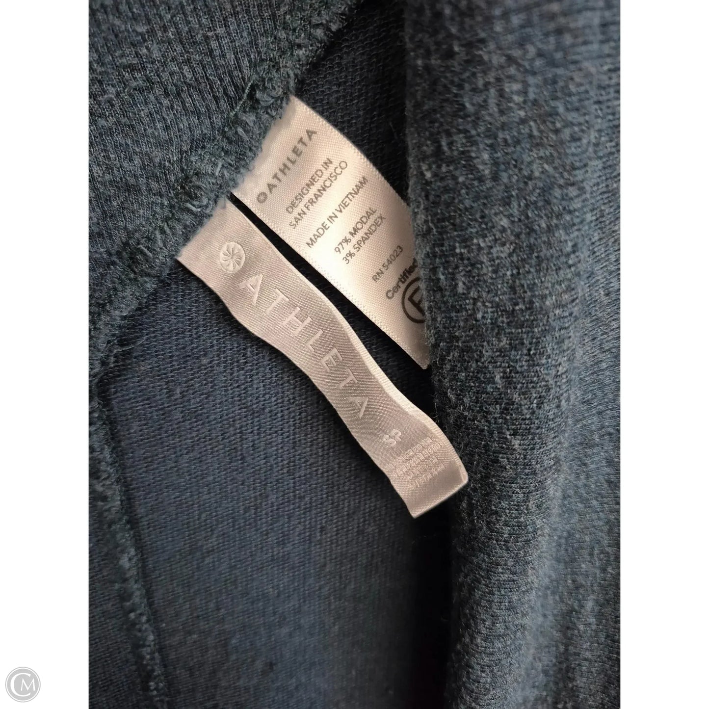 Cardigan By Athleta In Teal, Size: Sp