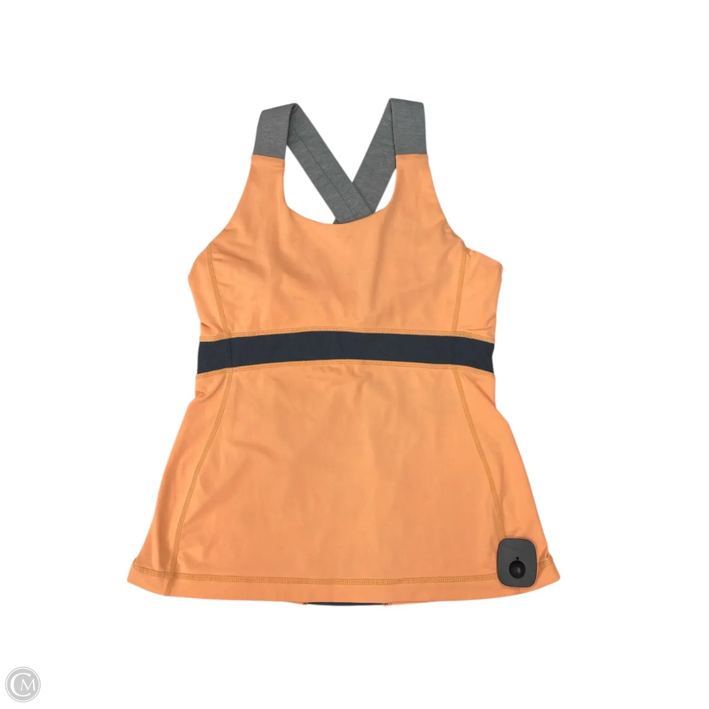 Athletic Tank Top By Lululemon In Orange, Size: 6