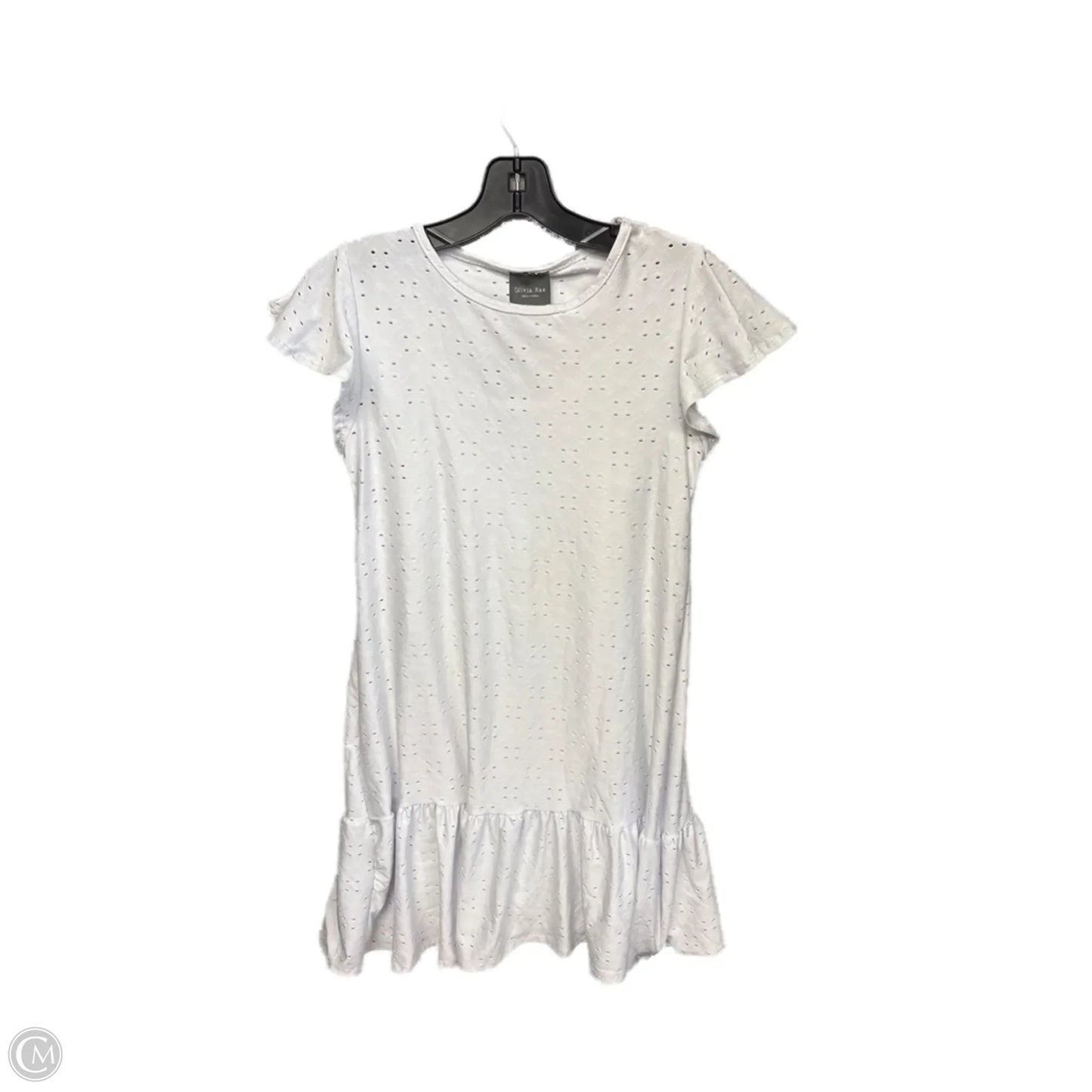 Dress Casual Short By Clothes Mentor In White, Size: S