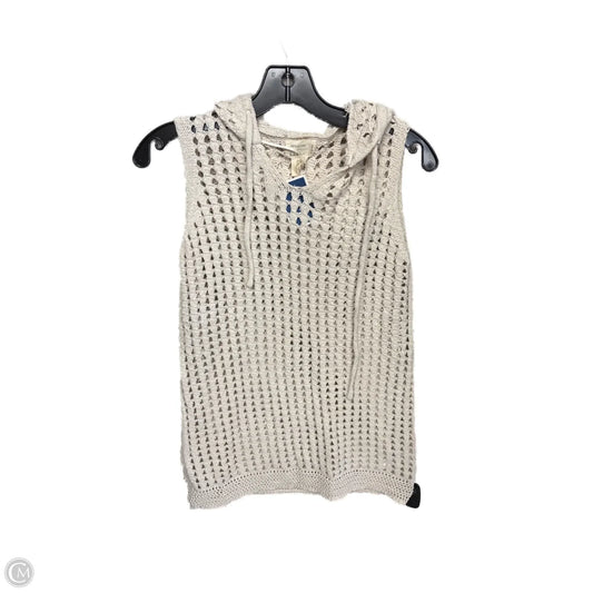 Sweater By Nicole Miller In Tan, Size: Xxl