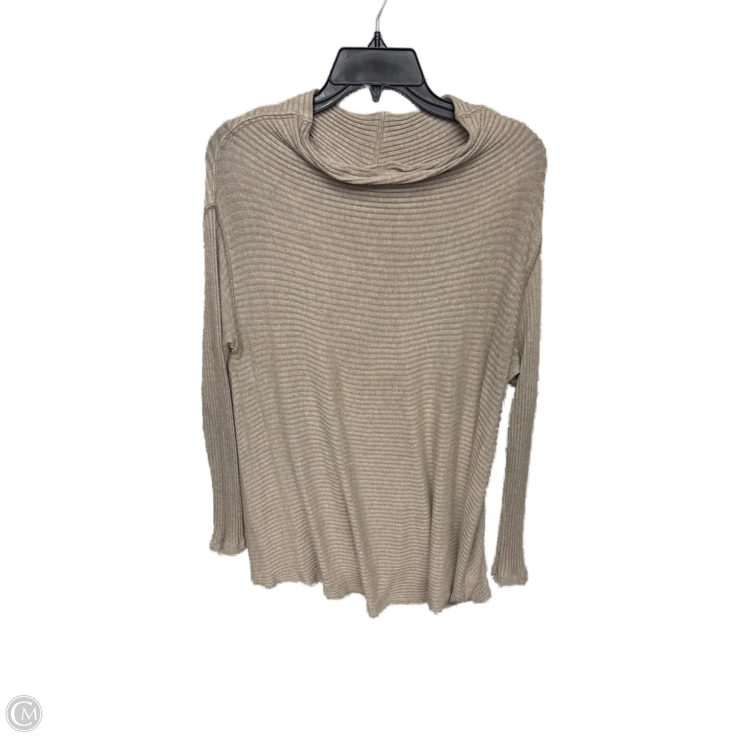 Top Long Sleeve By Free People In Tan, Size: M