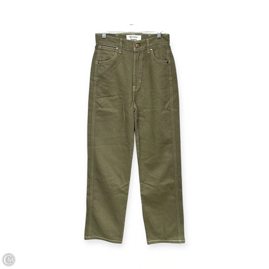 Jeans Straight By Reformation In Green, Size: 0