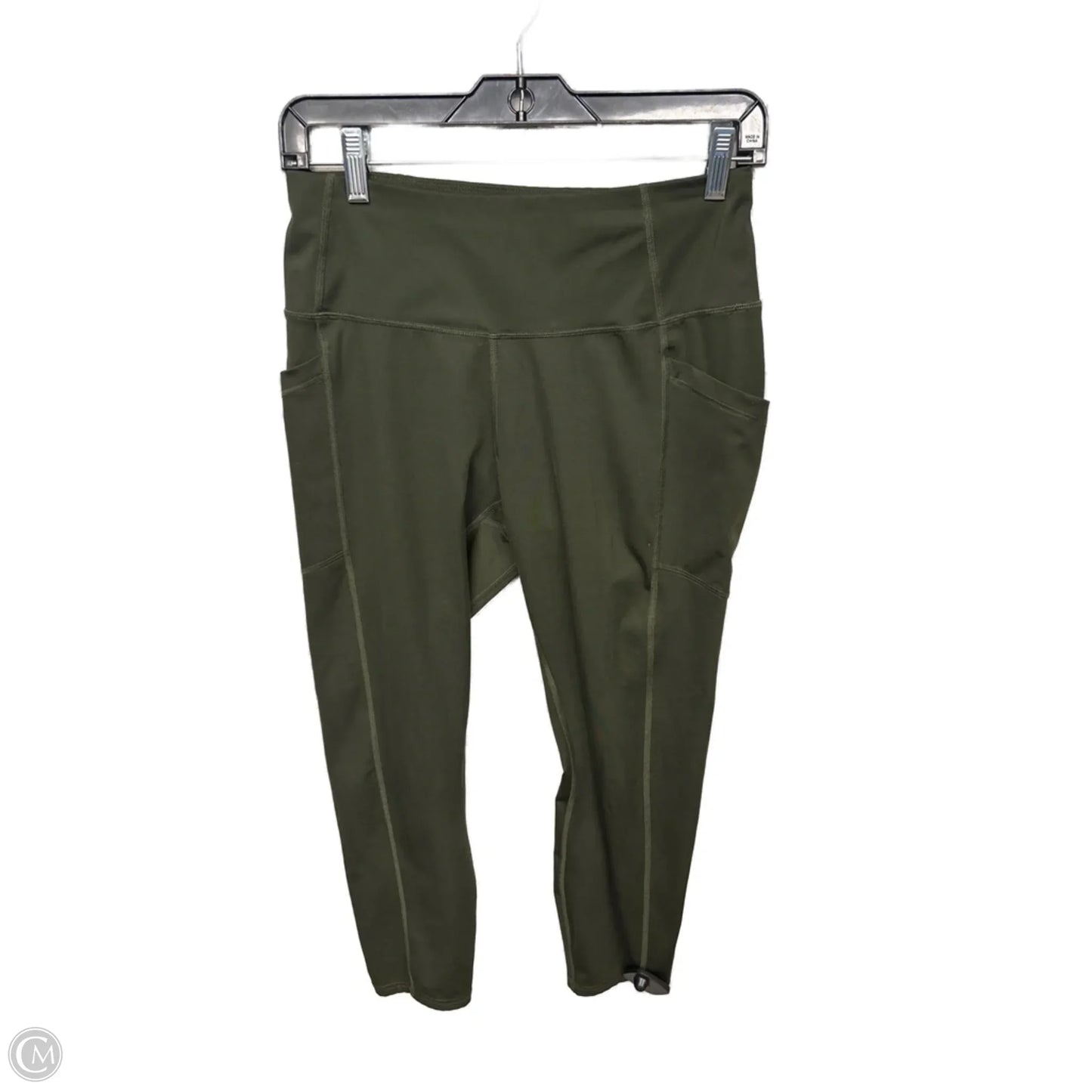 Athletic Leggings By All In Motion In Green, Size: M