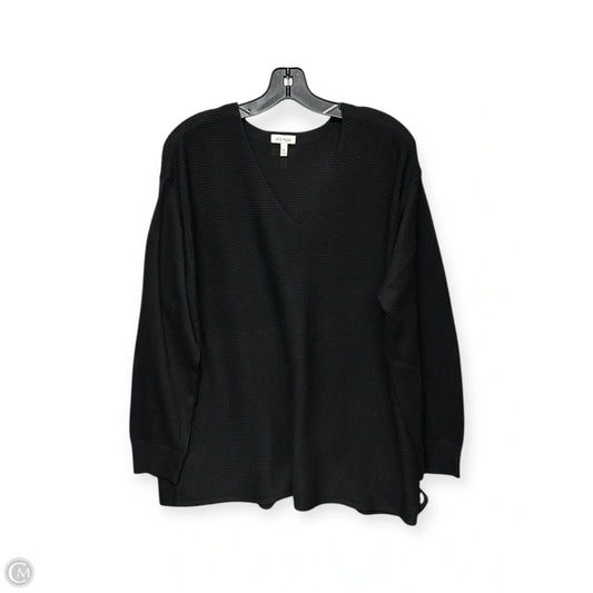 Sweater By Ella Moss In Black, Size: Xl