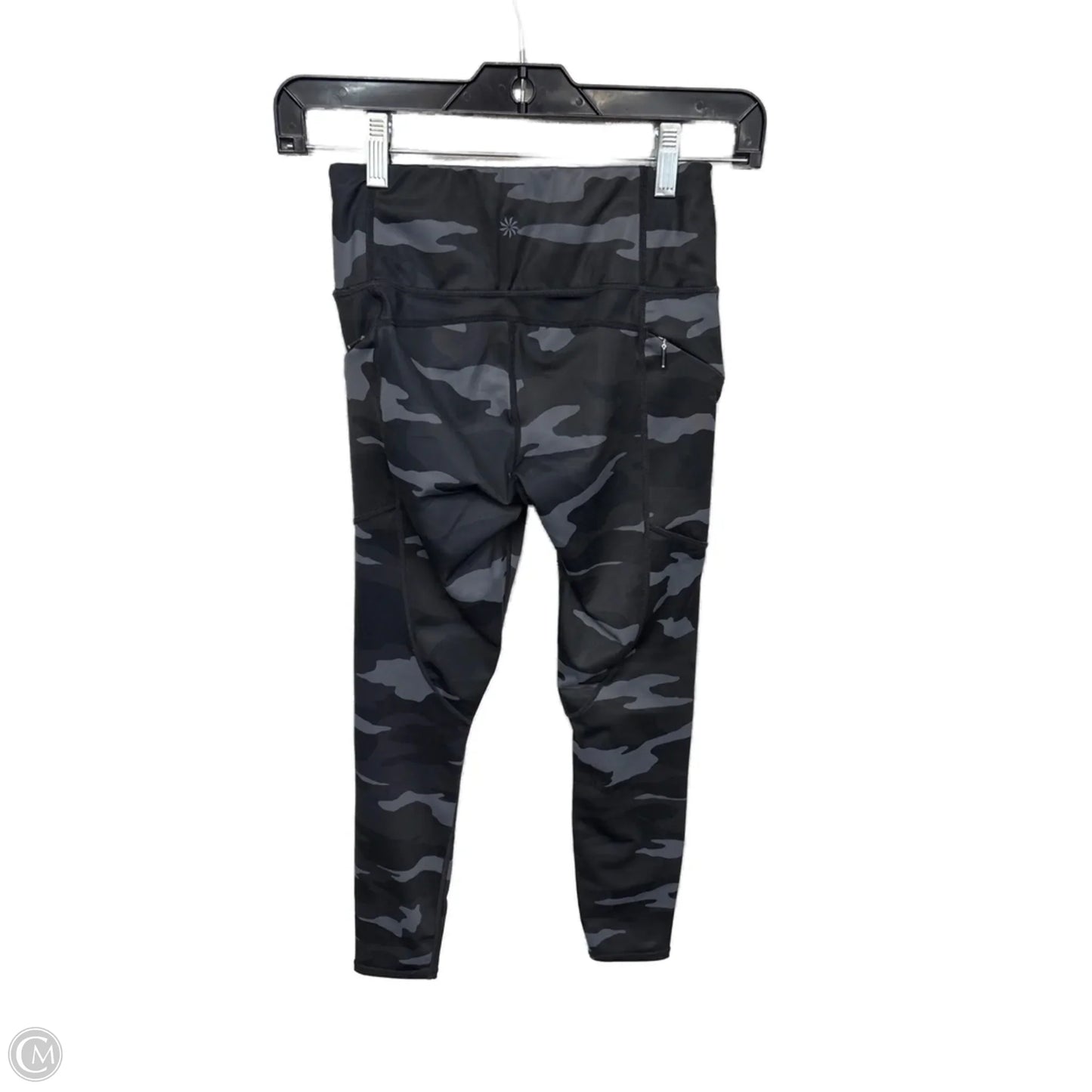 Athletic Leggings By Athleta In Camouflage Print, Size: Xxs