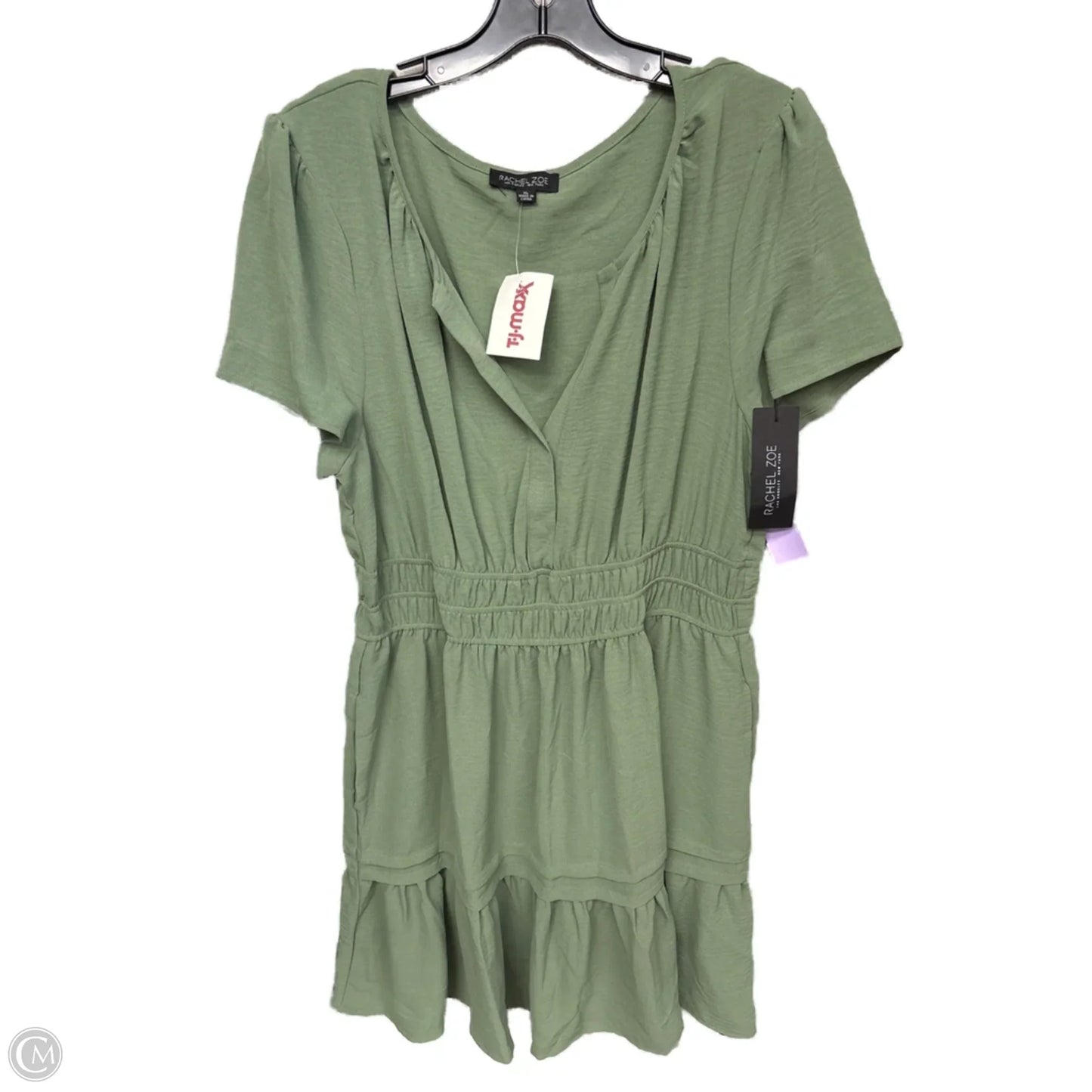 Dress Casual Short By Rachel Zoe In Green, Size: Xl