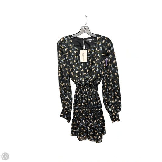 Dress Casual Short By Missguided In Black & Blue, Size: 6