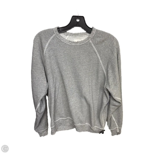 Sweatshirt Crewneck By The Great. In Grey, Size: S