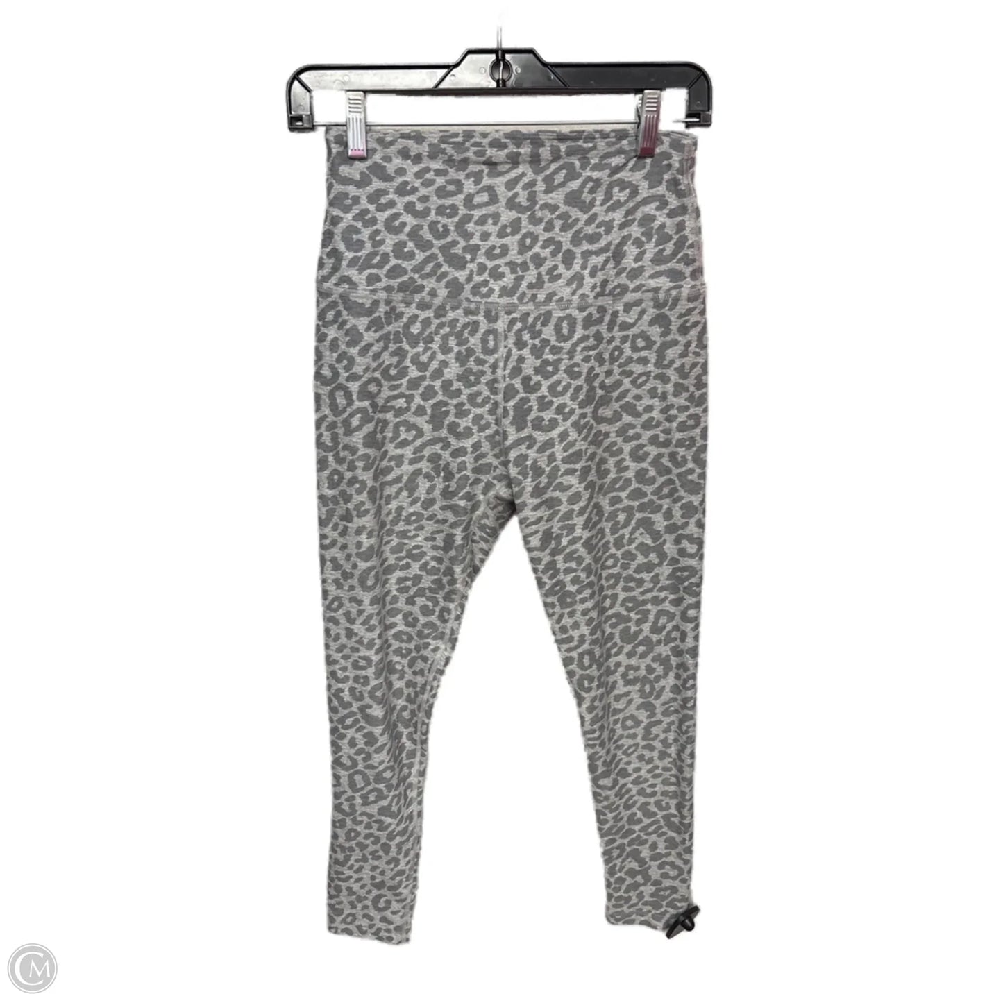 Athletic Leggings By Beyond Yoga In Grey, Size: M