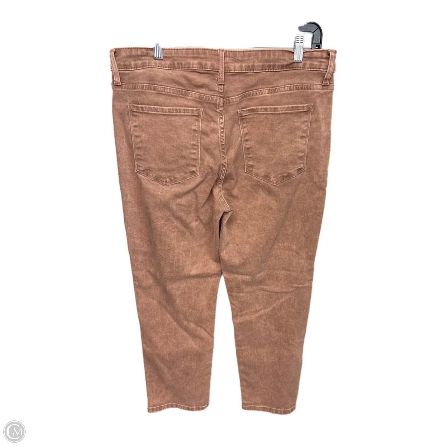 Jeans Straight By Kut In Orange, Size: 12