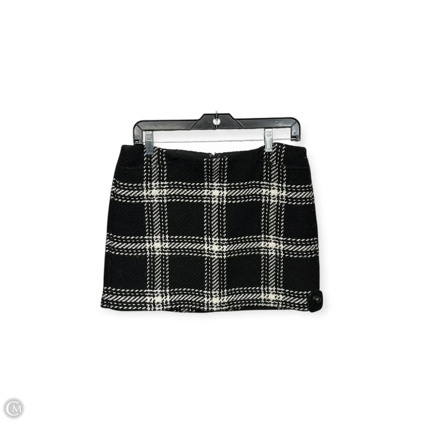 Skirt Mini & Short By Gap In Black & Cream, Size: 4