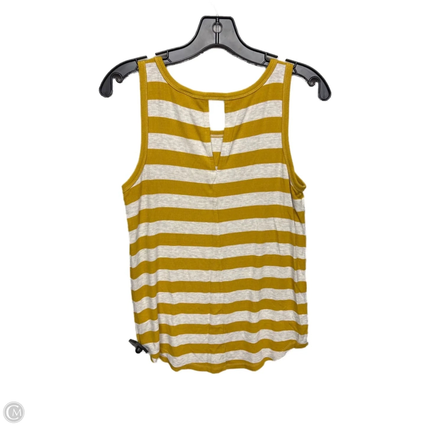 Tank Top By Cabi In Yellow, Size: Xs