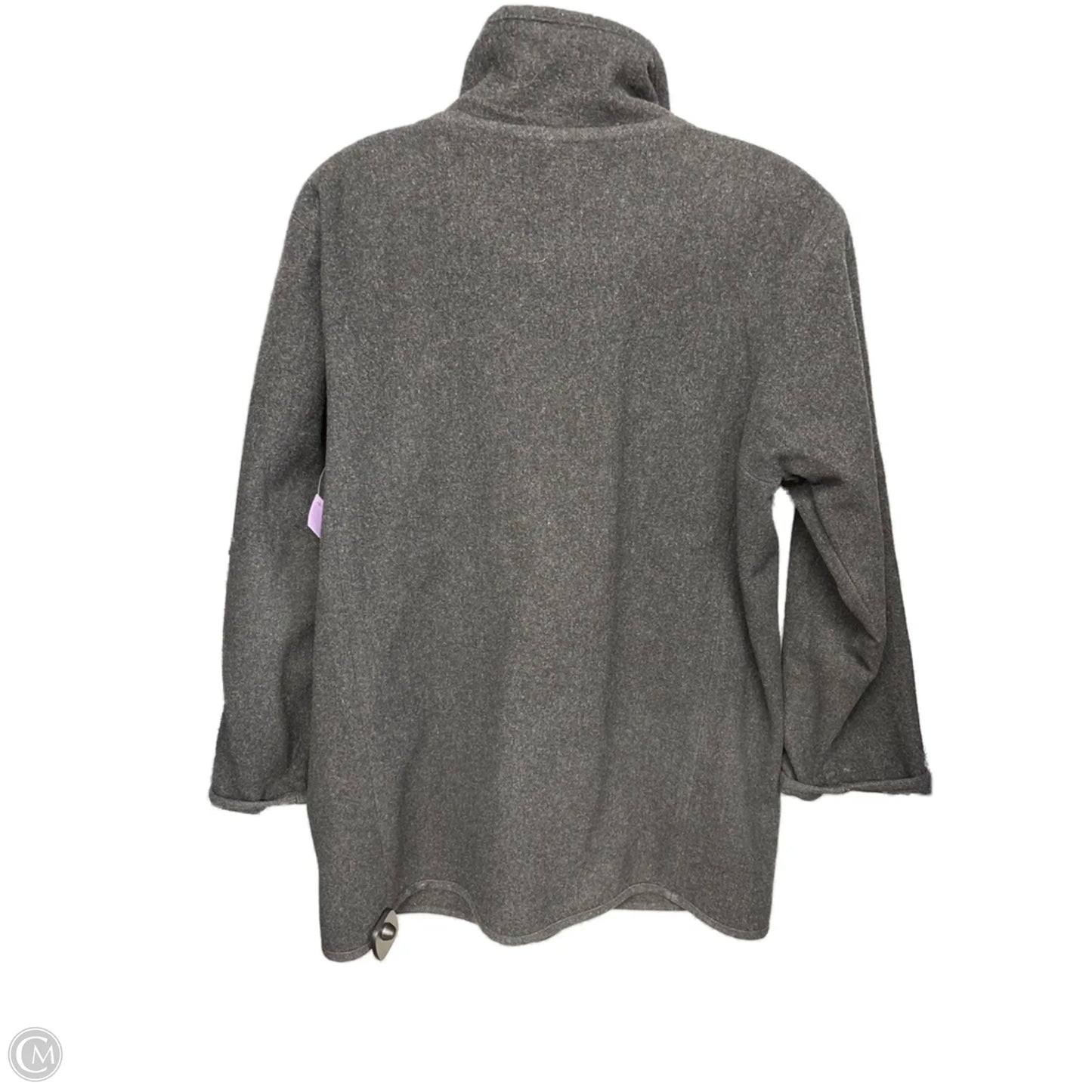 Jacket Other By Eileen Fisher In Grey, Size: Mp