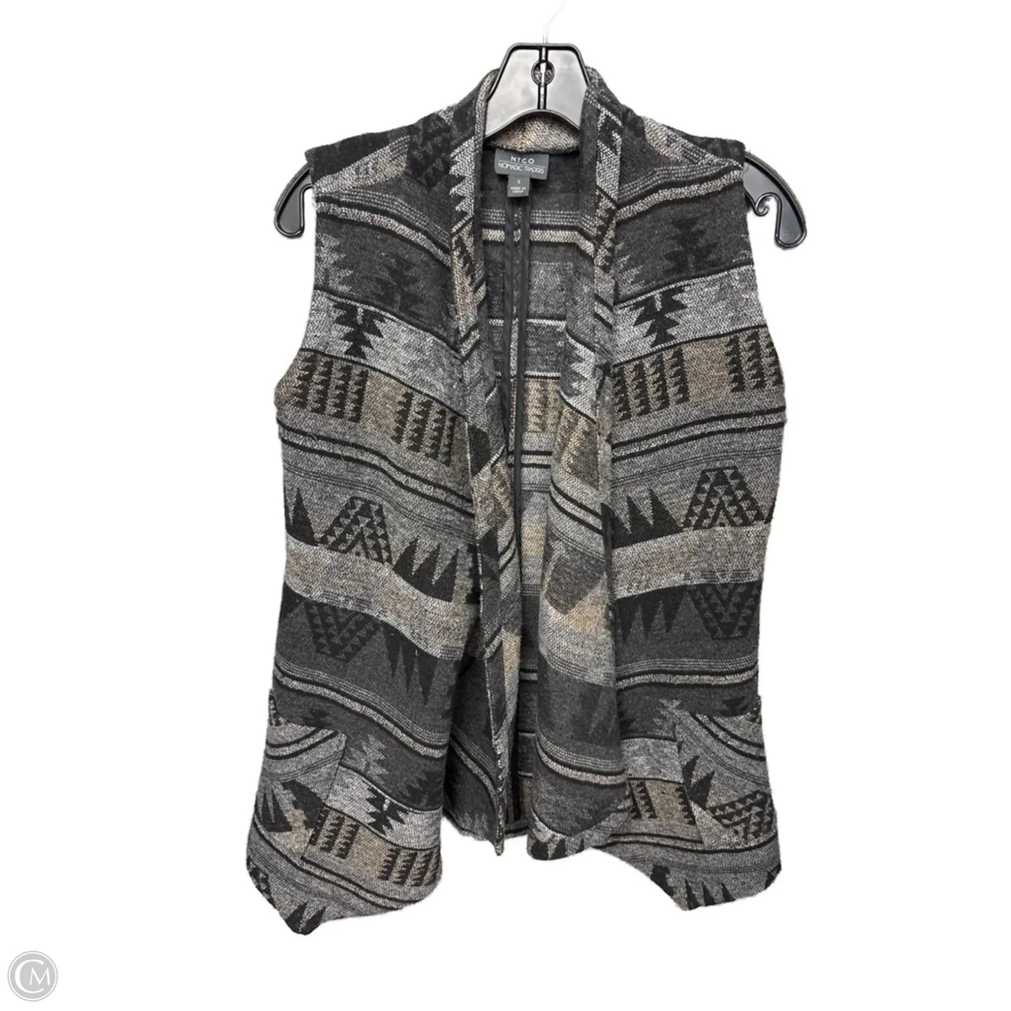 Vest Other By Clothes Mentor In Grey, Size: S