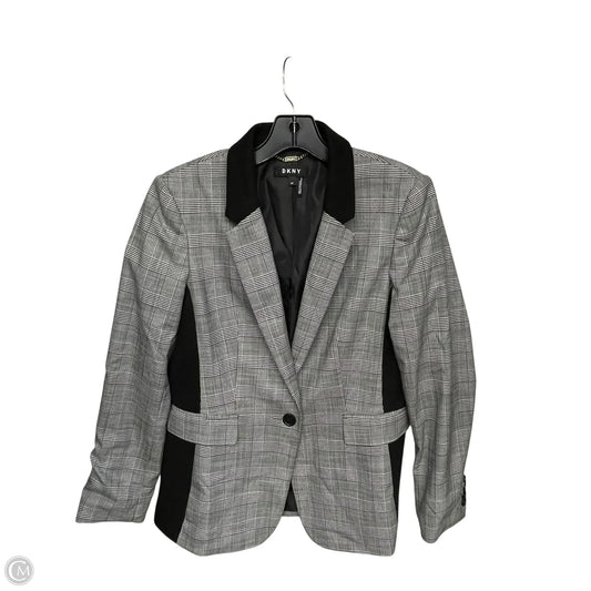 Blazer By Dkny In Black & White, Size: 10p