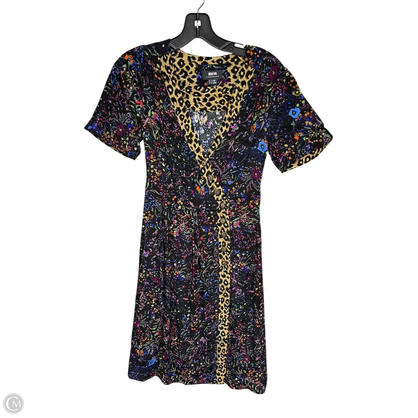 Dress Casual Midi By Maeve In Floral Print, Size: 4