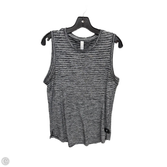 Athletic Tank Top By Athleta In Black & White, Size: M