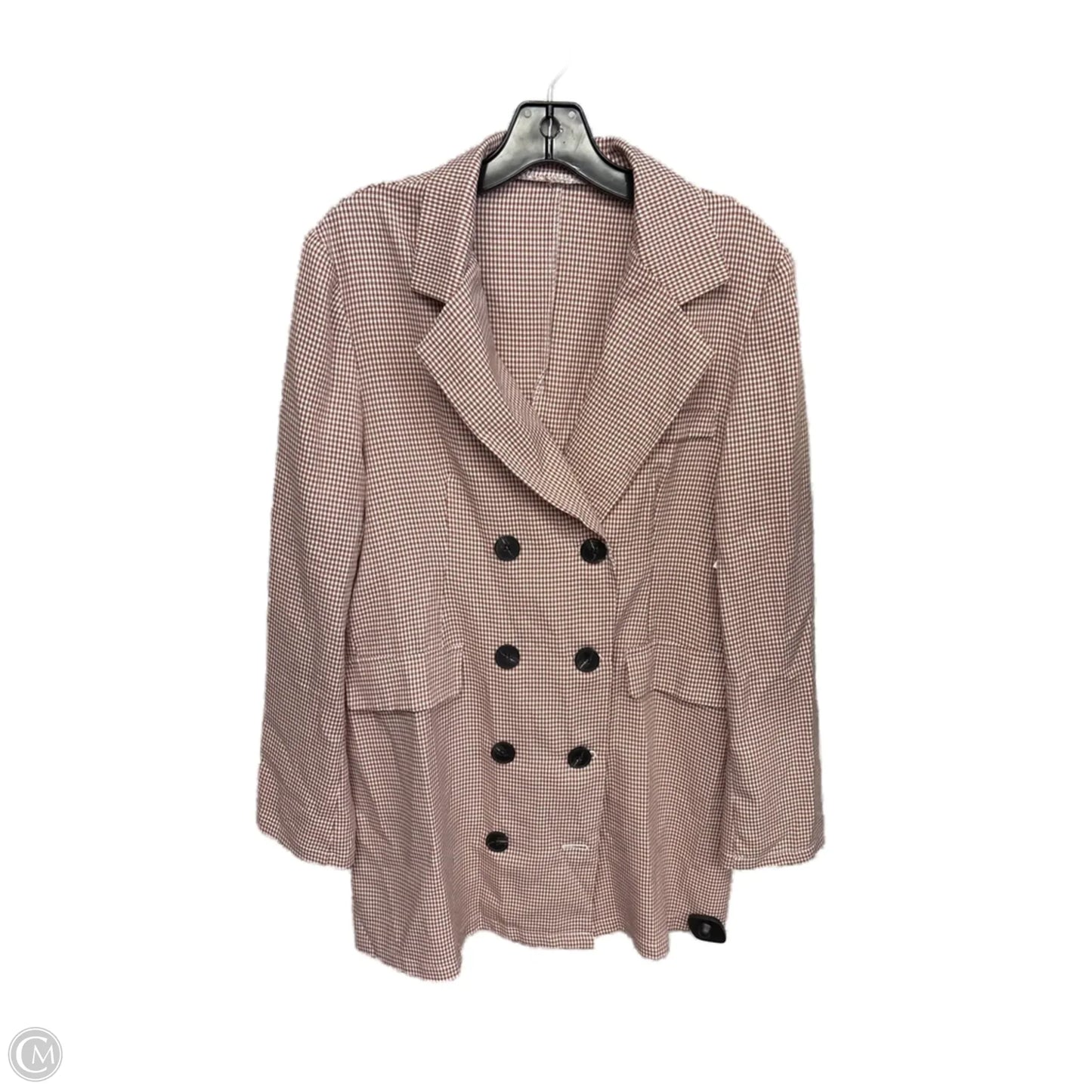 Jacket Other By Shein In Orange & White, Size: L