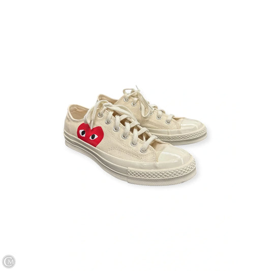 Shoes Sneakers By Converse In Cream, Size: 9