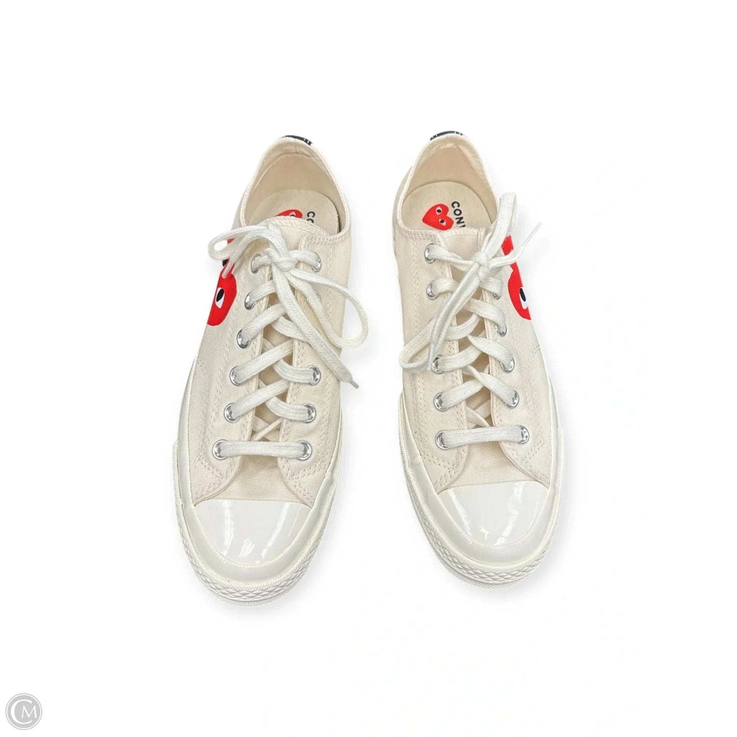 Shoes Sneakers By Converse In Cream, Size: 9