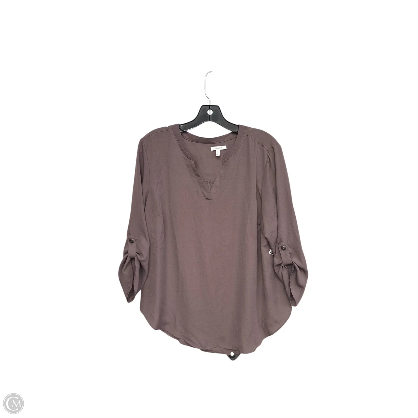 Top 3/4 Sleeve By Maurices In Brown, Size: 0x