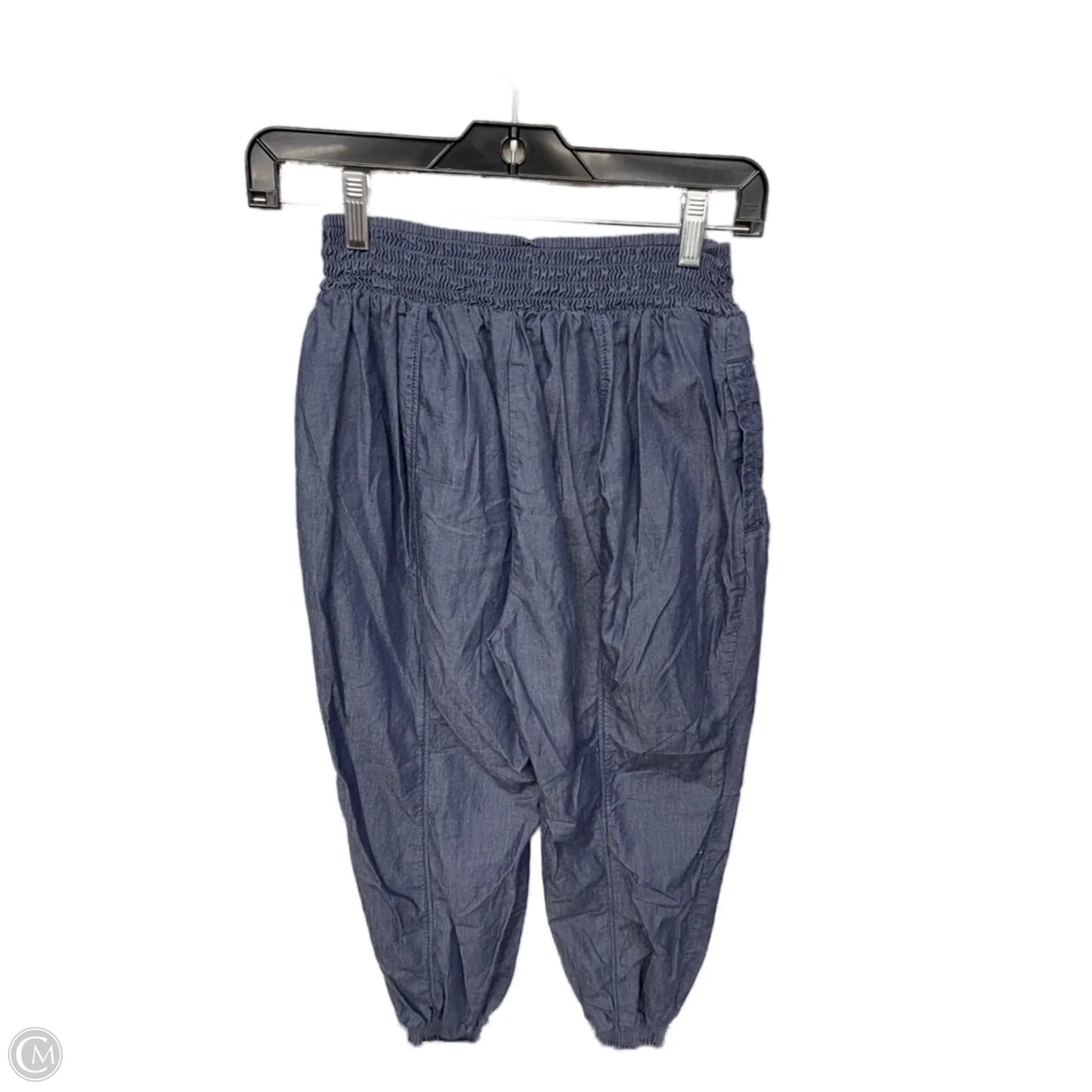 Pants Joggers By Anthropologie In Blue Denim, Size: Xs