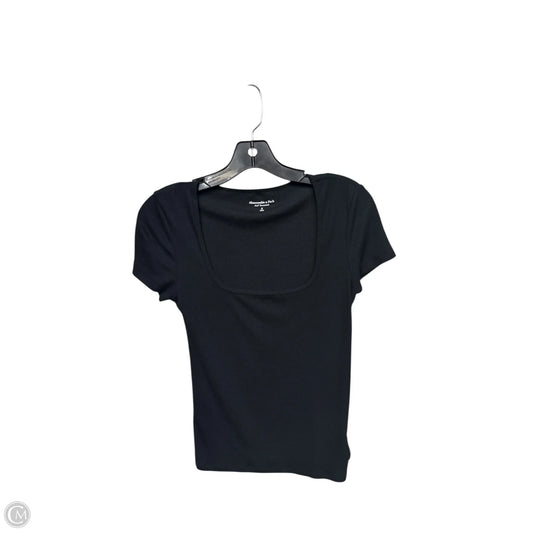 Top Short Sleeve Basic By Abercrombie And Fitch In Black, Size: S