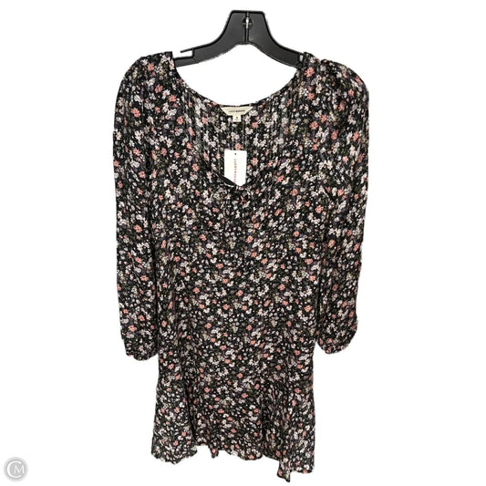 Dress Casual Short By Lucky Brand In Floral Print, Size: M