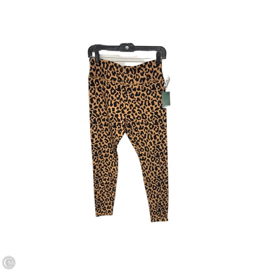 Athletic Leggings By Wild Fable In Animal Print, Size: M