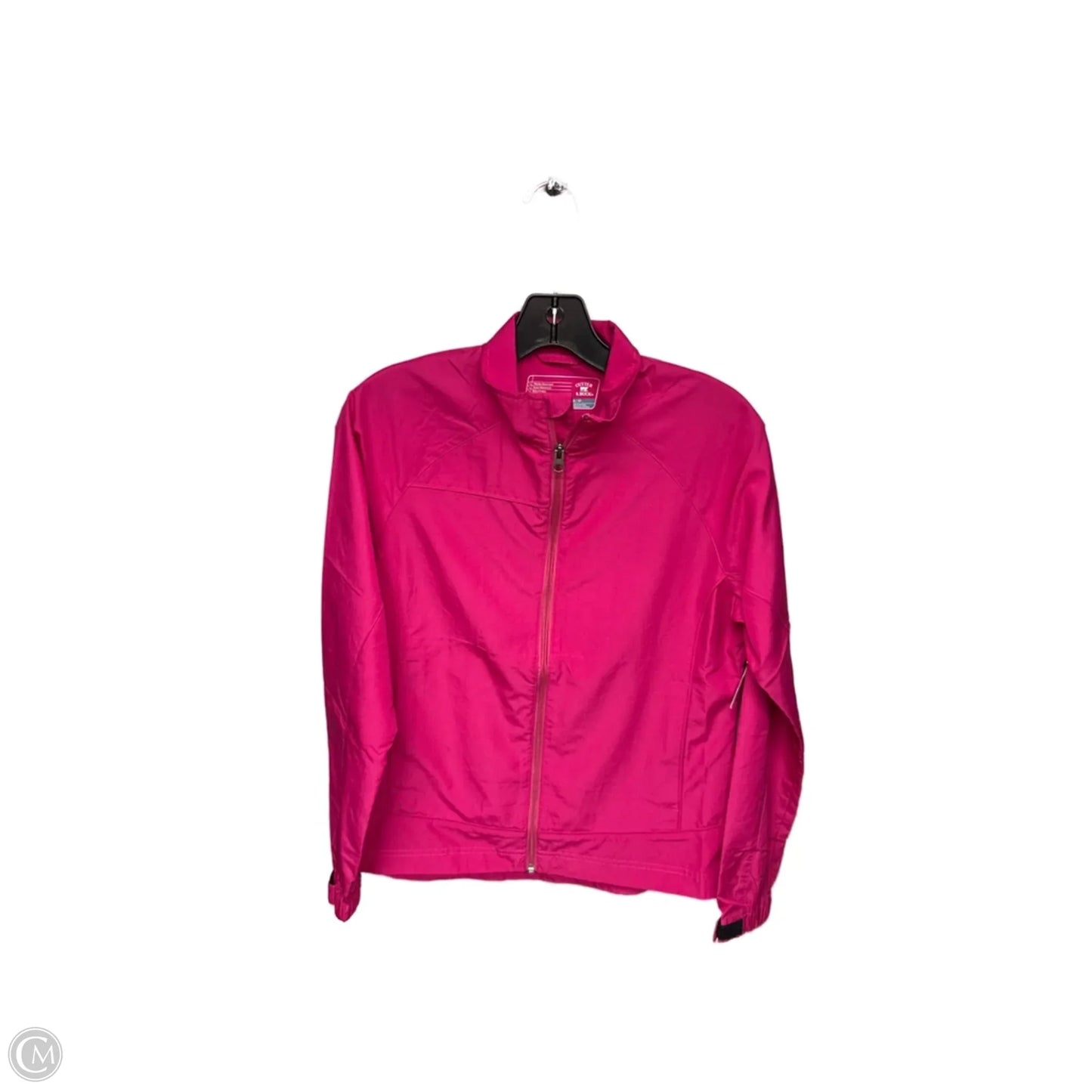 Athletic Jacket By Cutter And Buck In Pink, Size: Xs