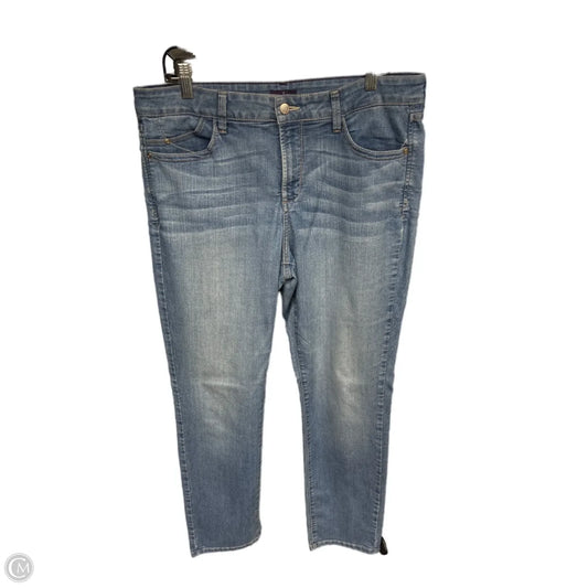 Jeans Skinny By Not Your Daughters Jeans In Blue Denim, Size: 14