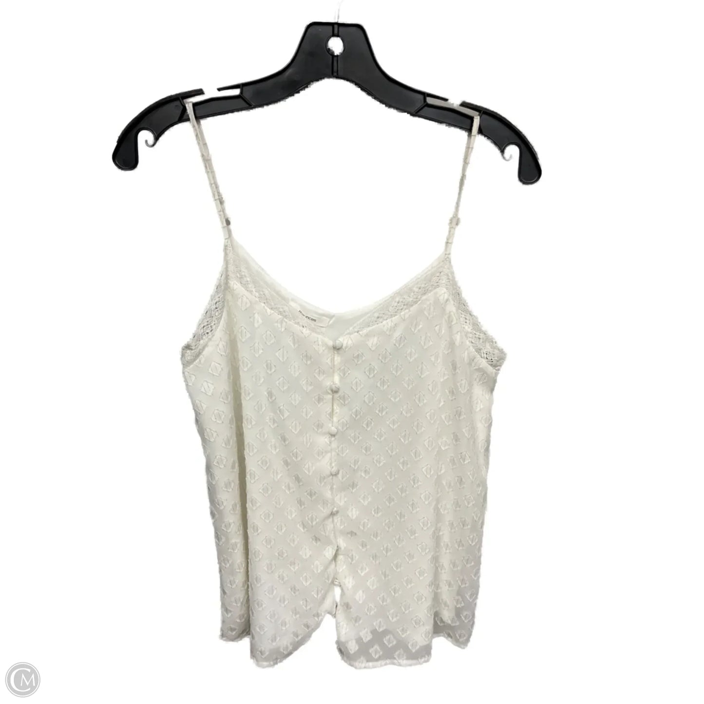 Top Sleeveless By Maurices In Ivory, Size: S