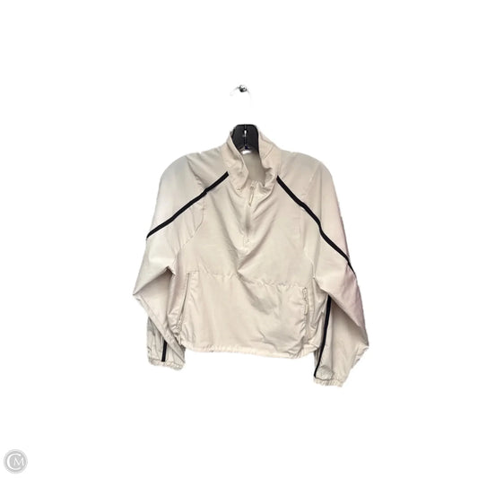 Athletic Jacket By Joy Lab In Beige, Size: Medium