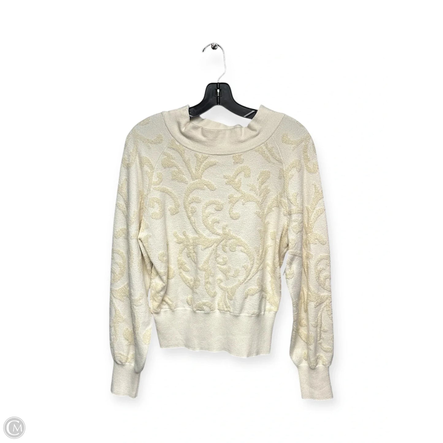 Sweater By Anthropologie In Cream, Size: Xs