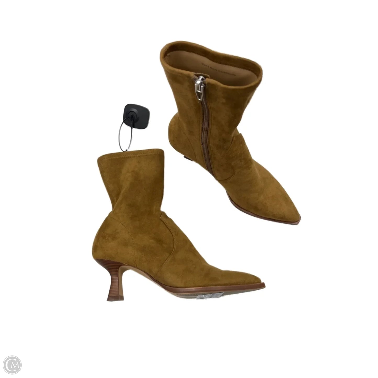 Boots Ankle Heels By Dolce Vita In Brown, Size: 6