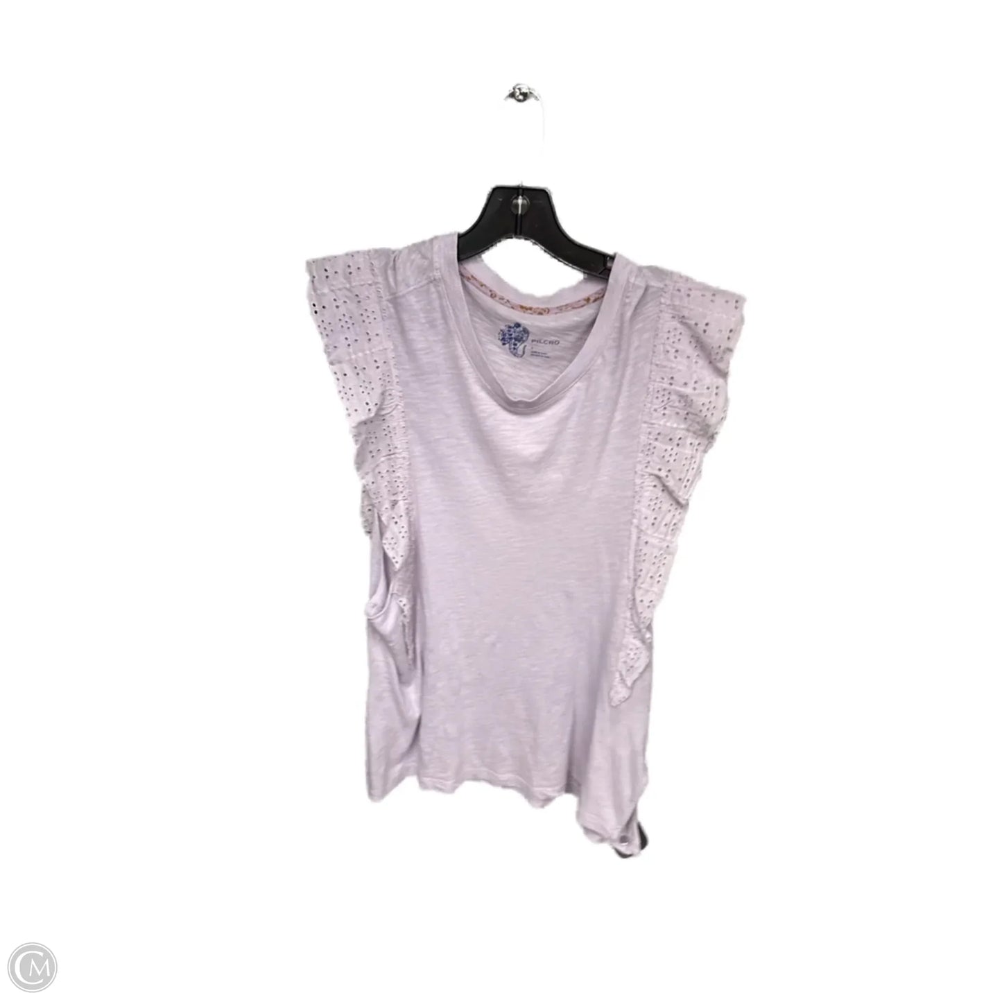 Top Short Sleeve By Pilcro In Purple, Size: S