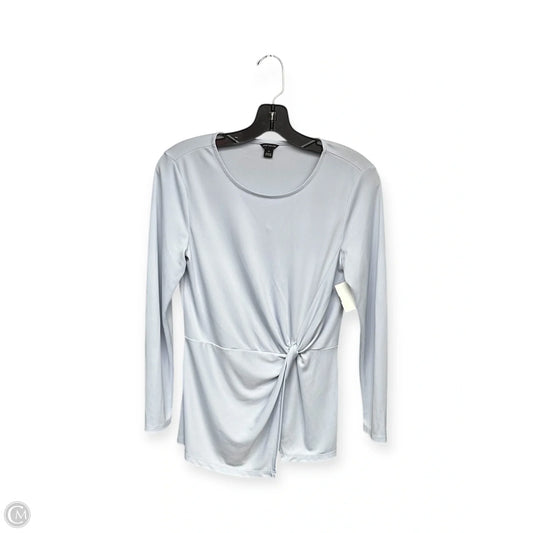 Top Long Sleeve By Ann Taylor In Blue, Size: Xs