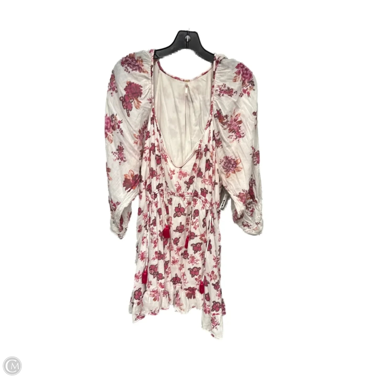 Top Long Sleeve By Free People In Floral Print, Size: Xl