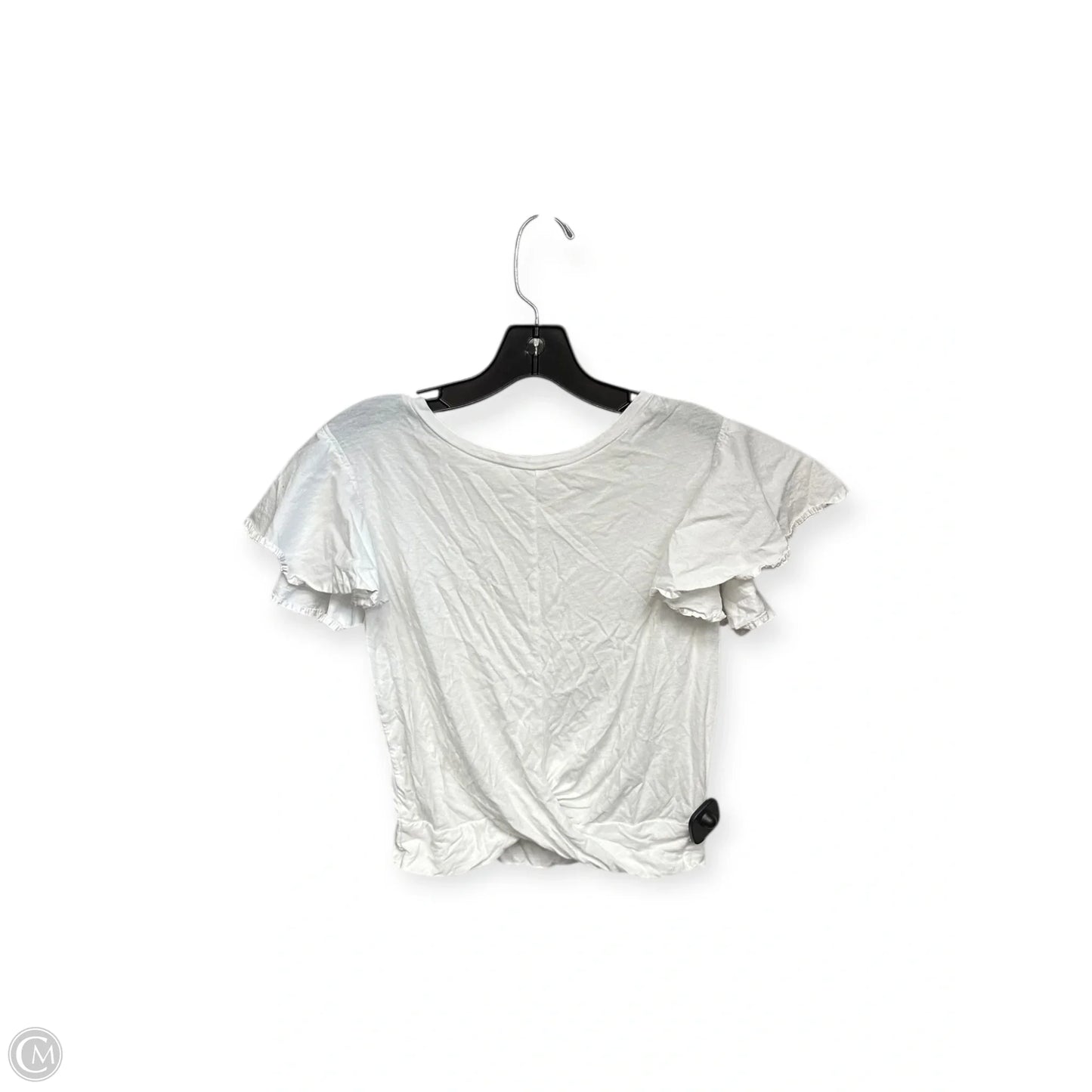 Top Short Sleeve By Bp In White, Size: S