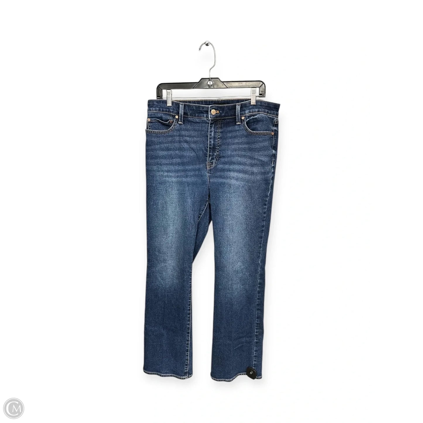 Jeans Boot Cut By Talbots In Blue Denim, Size: 12