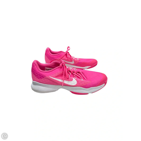 Shoes Athletic By Nike Apparel In Pink, Size: 10