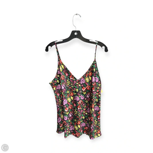 Top Sleeveless By Clothes Mentor In Floral Print, Size: Xl