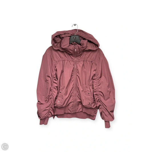Athletic Jacket By Athleta In Purple, Size: S